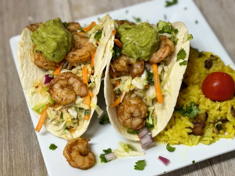 Blackened Shrimp Tacos