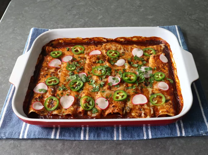 The Best Easy Shrimp Enchiladas