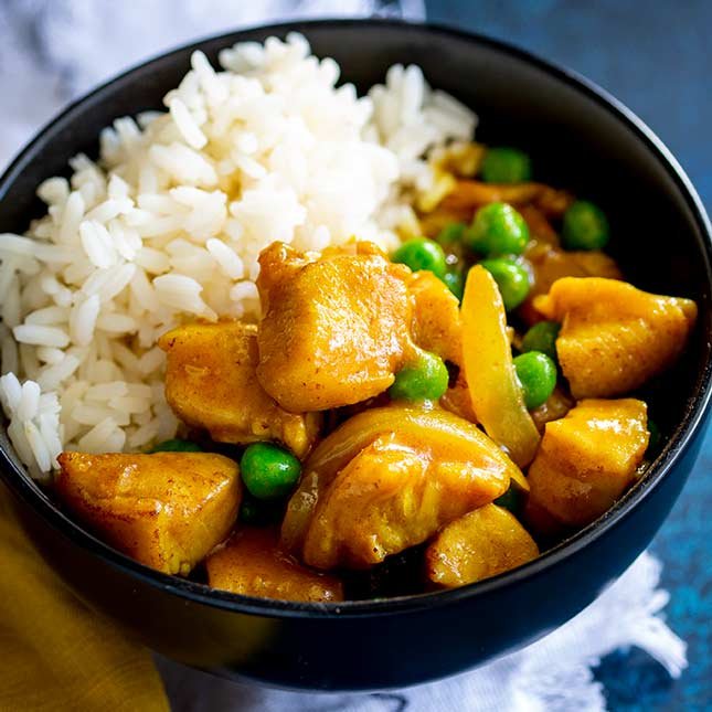 Chinese chicken curry