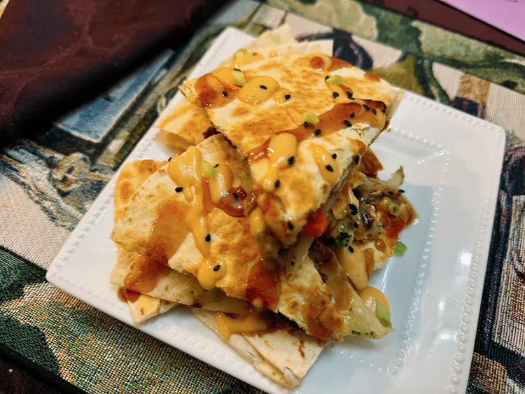 Teriyaki Steak Quesadillas