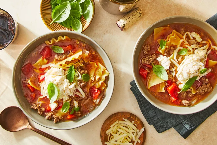 Lasagna Soup