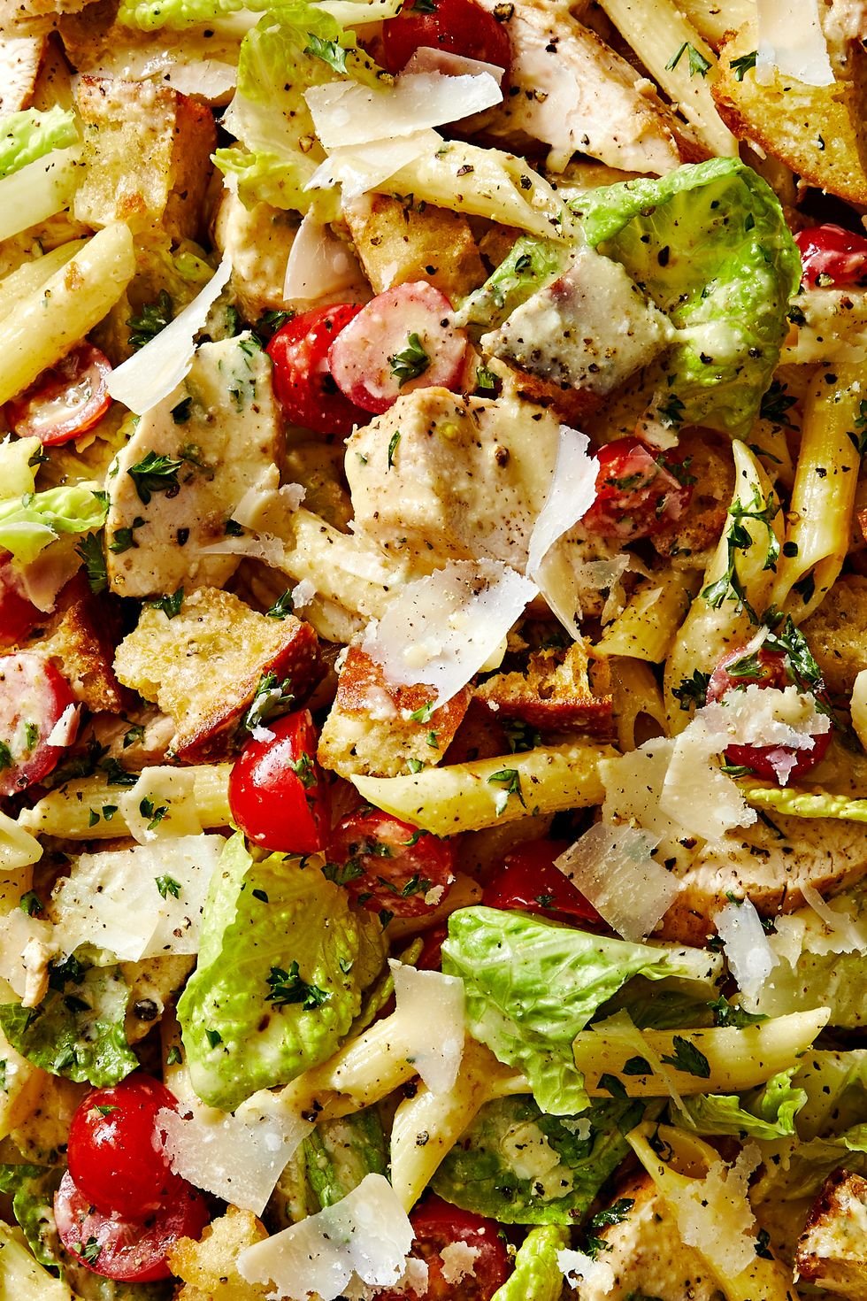 Chicken Caesar Pasta Salad