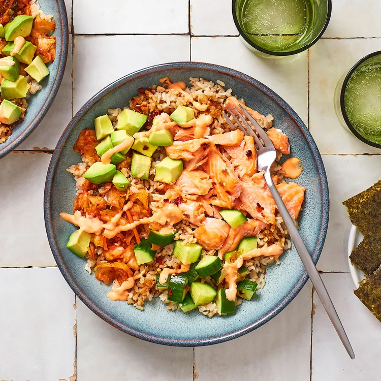 Salmon Rice Bowl