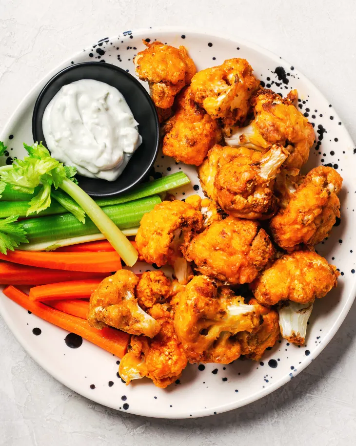 Air Fryer Buffalo Cauliflower