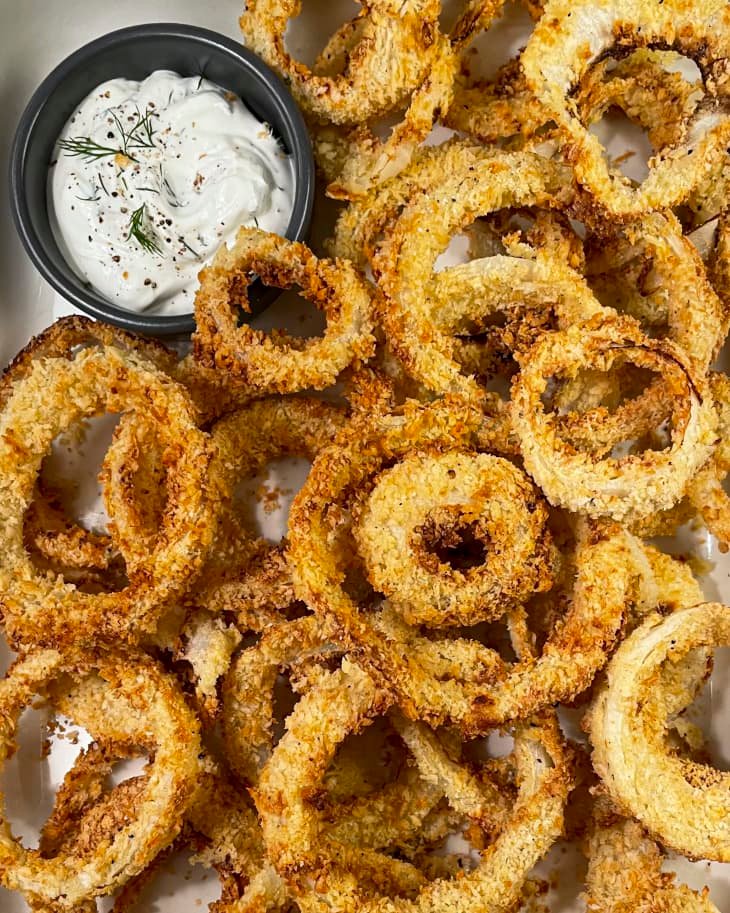 Air Fryer Ranch Onion Rings