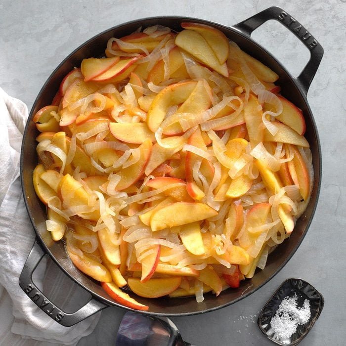 Fried Onions and Apples