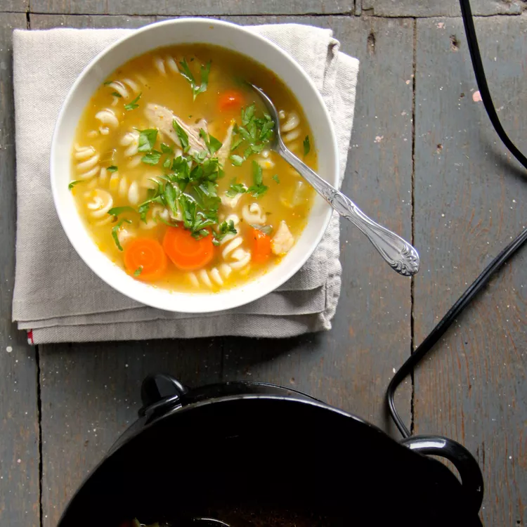 Slow Cooker Chicken Noodle Soup