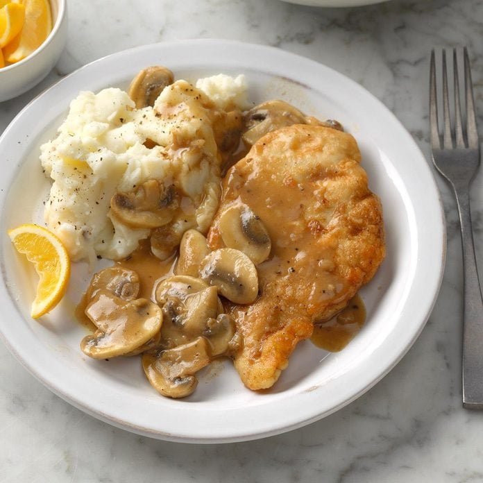 Lemon Mushroom Chicken