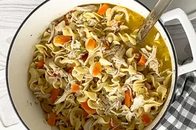 Rotisserie Chicken Noodle Soup