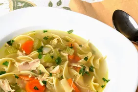 Chicken Noodle Soup with Egg Noodles