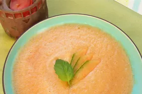 Chilled Cantaloupe Soup