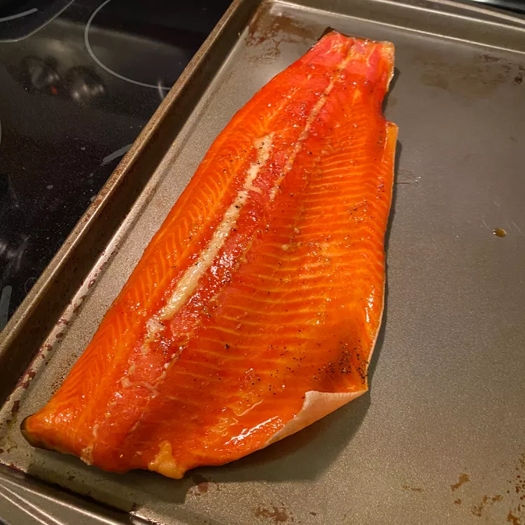 Dry-Brined Smoked Salmon