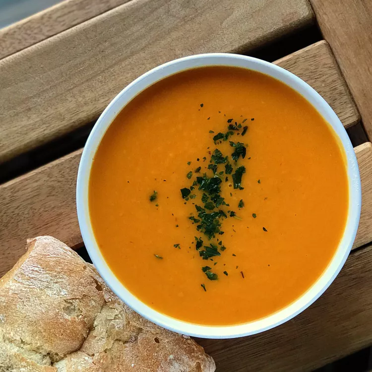 Sweet and Spicy Sweet Potato Soup